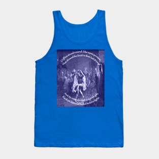 TamOshanter Burns Night Quote In Blue Tank Top